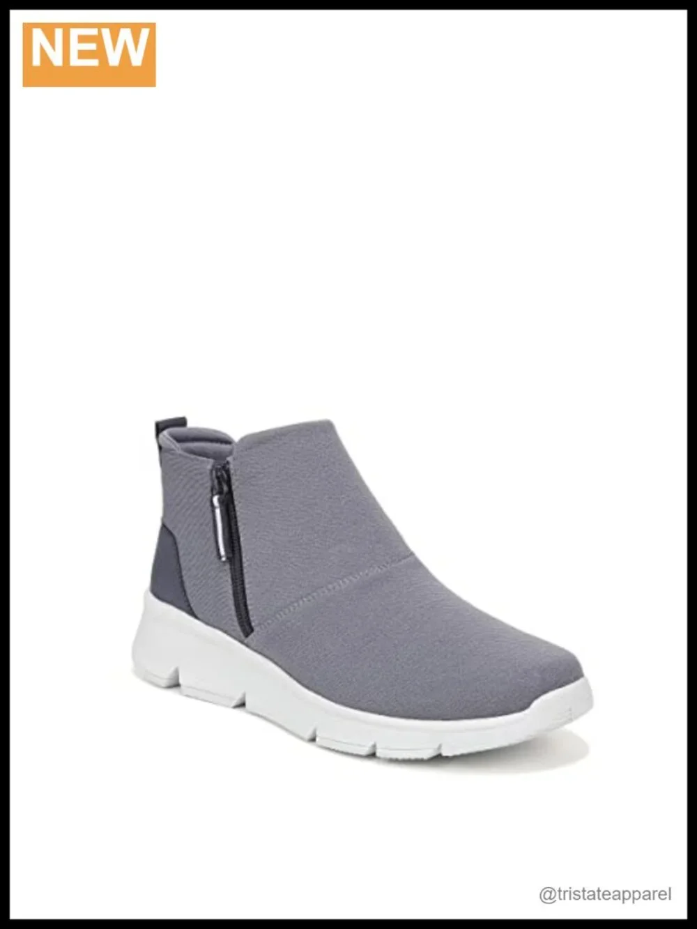 Ryka Womens Companion Ankle Booties Boot Ankle Zip Comfort Water Repellent